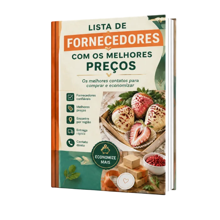 Lista de Fornecedores com os melhores preços